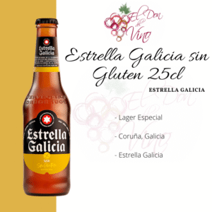 Estrella Galicia sin Gluten 25cl